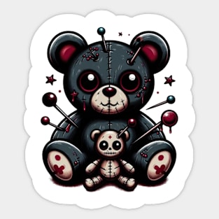 Voodoo teddy bear Sticker